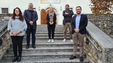 REGION: TREFFEN DES REGIONALASSESSORS OSSANNA MIT DEM NEUEN BÜRGERMEISTER VON NOGAREDO