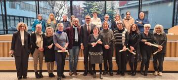 DIE REGION VERABSCHIEDET DIE 2024 IN DEN RUHESTAND GETRETENEN BEDIENSTETEN