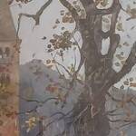 Bild: 44 La Chiesetta di San Lugano 1974 olio su tela con 65x75 (1)