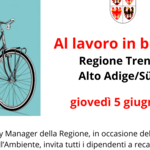 Bild: Al lavoro in bicicletta Regione TAA 2025
