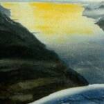 Bild: Caliari Giulio - il lago di Garda dal Monte Altissimo