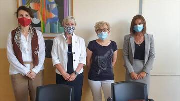 NUR FRAUEN AN DER SPITZE DER REGIONALABTEILUNGEN