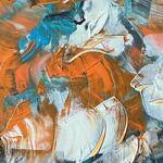 Bild: F. MICELI LILITH -movimento acqua tecnica mista su tela