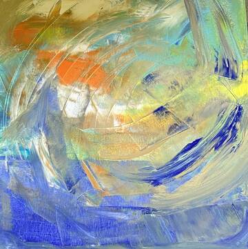 Bild: F. MICELI LILITH -ritorno- dipinto danzando tecnica mista su tela