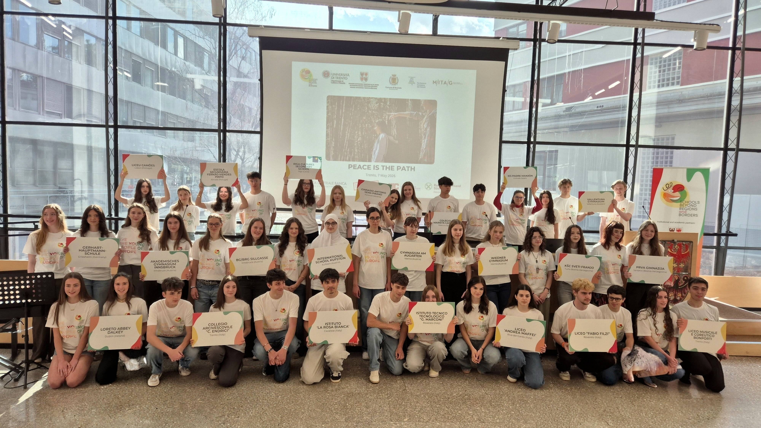 foto di alcuni dei ragazzi presenti