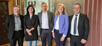 ERSTES TREFFEN VON REGIONALASSESSOR DALDOSS MIT DEN SPITZENVERTRETERN DER BEIDEN VERBÄNDE VDS UND UPIPA ZIEL: SYNERGIEN SCHAFFEN