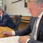 Bild: Kompatscher e Locher