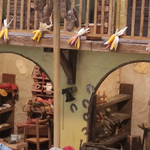 Bild: le botteghe del calzolaio e del fabbro