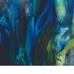 Bild: Marisa Pereyra Trevisiol - Inocentes Azules. Anno 2021. Misure 50 x 70 cm. Tecnica Acrilico su tela.