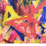 Bild: Marisa Pereyra Trevisiol - La prufundidad del Tiempo Anno 2022. Misure 70 x 100 cm. Tecnica Tecnica mista.