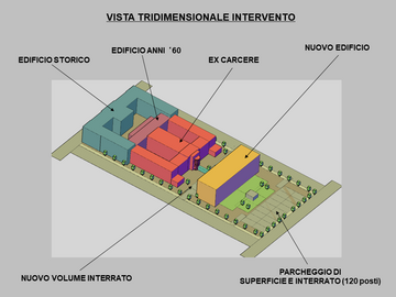 FUGATTI: DAS JUSTIZZENTRUM TRIENT IM UMGEBAUTEN GEBÄUDE DES EHEMALIGEN GEFÄNGNISSES WIRD 2026 FERTIG GESTELLT
