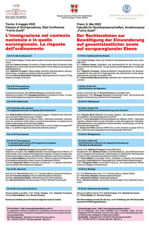 DER RECHTSRAHMEN ZUR BEWALTIGUNG DER EINWANDERUNG AUF GESAMTSTAATLICHER SOWIE AUF EUROPAREGIONALER EBENE